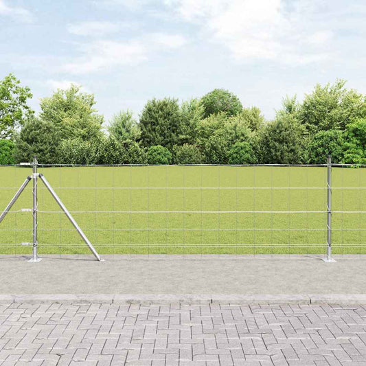 Hegesztett Drótháló Beton Alappal 25 x 0,8 m Horganyzott Acél