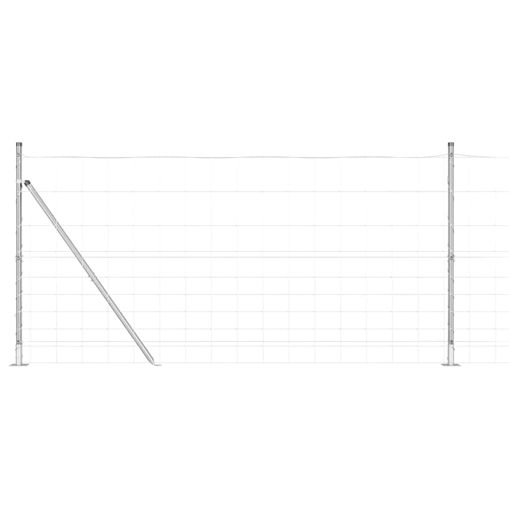Hegesztett Drótháló Beton Alappal 25 x 1,2 m Horganyzott Acél