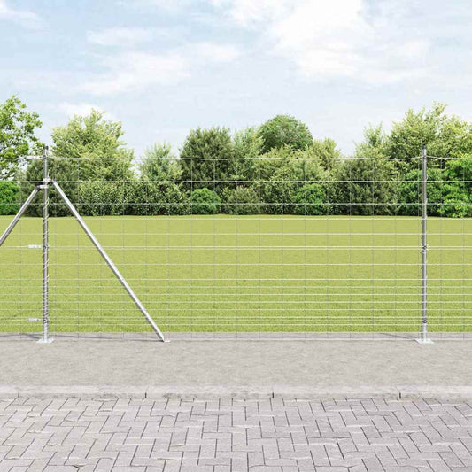 Hegesztett Drótháló Beton Alappal 25 x 1,2 m Horganyzott Acél