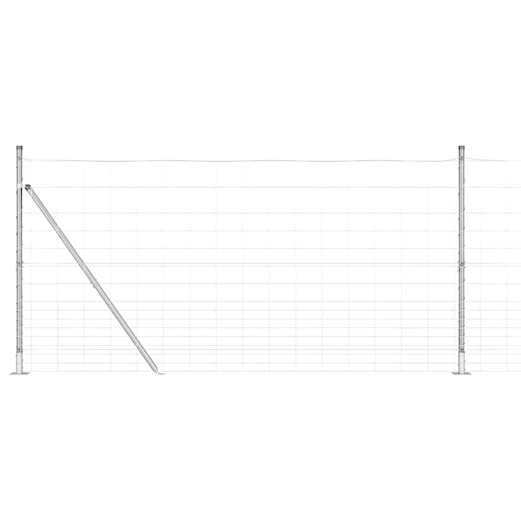 Hegesztett Drótháló Beton Alappal 25 x 1,2 m Horganyzott Acél