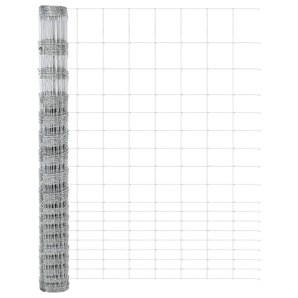 Hegesztett Drótháló Beton Alappal 25 x 1,5 m Horganyzott Acél