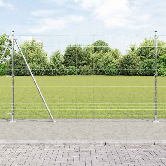 Hegesztett Drótháló Beton Alappal 25 x 1,5 m Horganyzott Acél