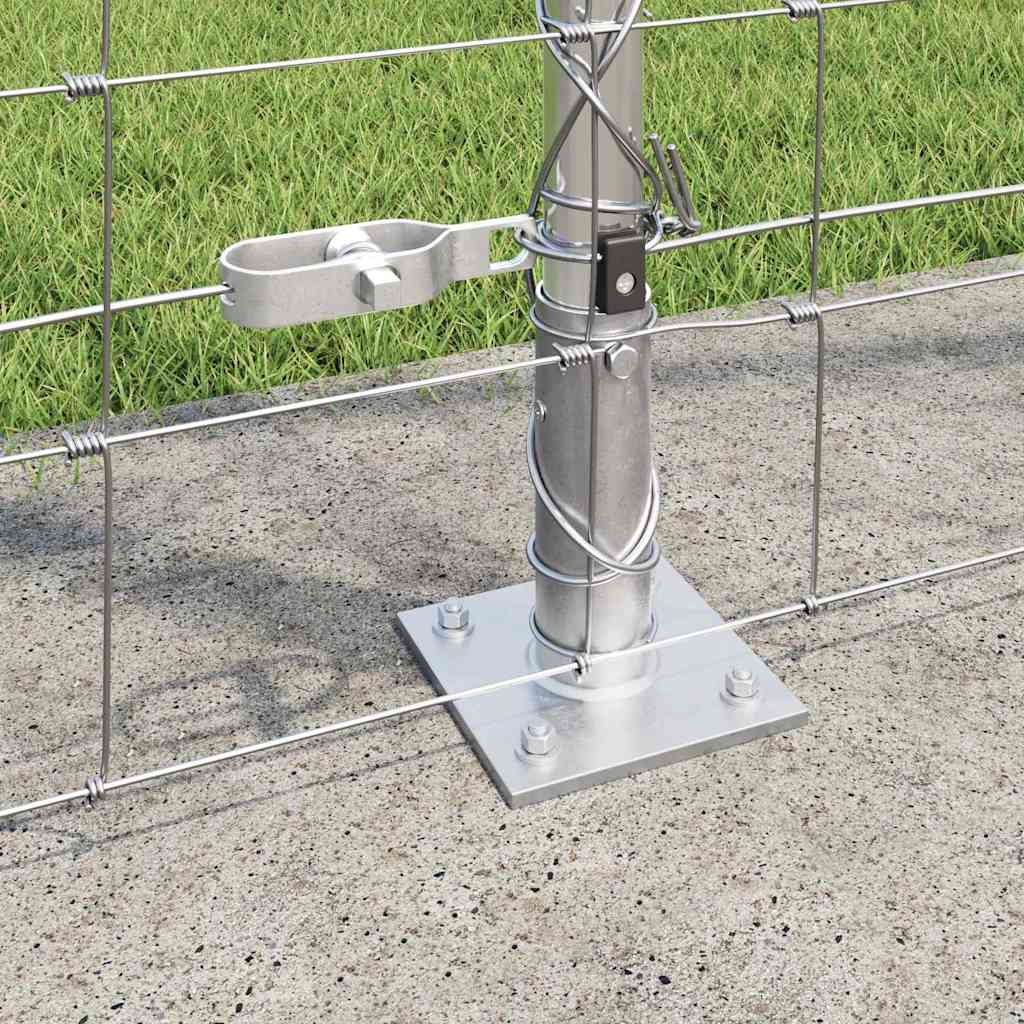 Hegesztett Drótháló Beton Alappal 25 x 1,6 m Horganyzott Acél