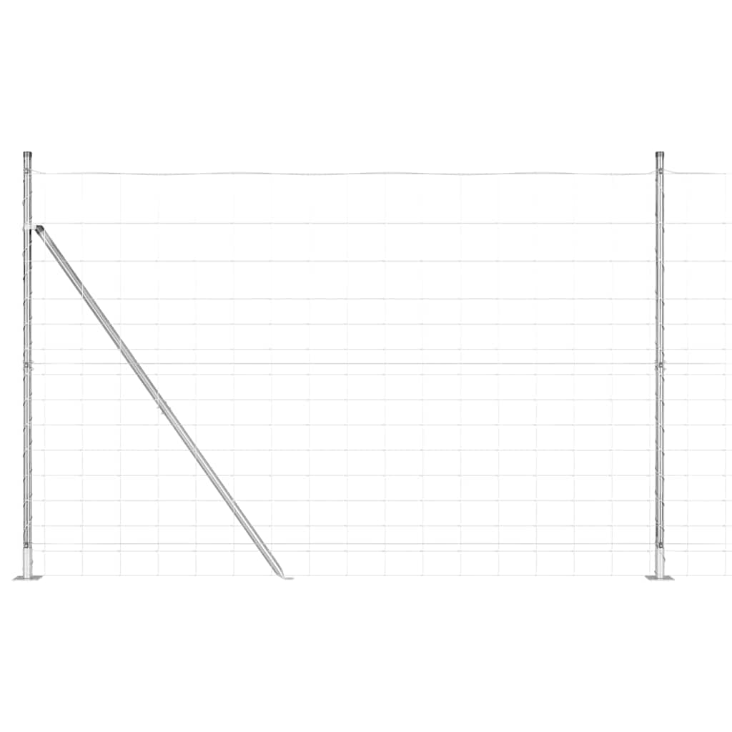 Hegesztett Drótháló Beton Alappal 25 x 1,6 m Horganyzott Acél
