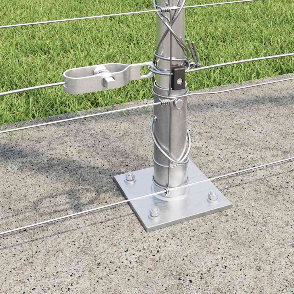 Hegesztett Drótháló Beton Alappal 25 x 1,6 m Horganyzott Acél