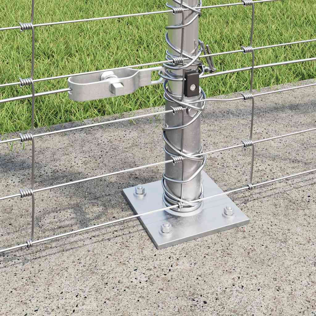 Hegesztett drótkerítés betonalappal 25 x 1,6 m Horganyzott Acél