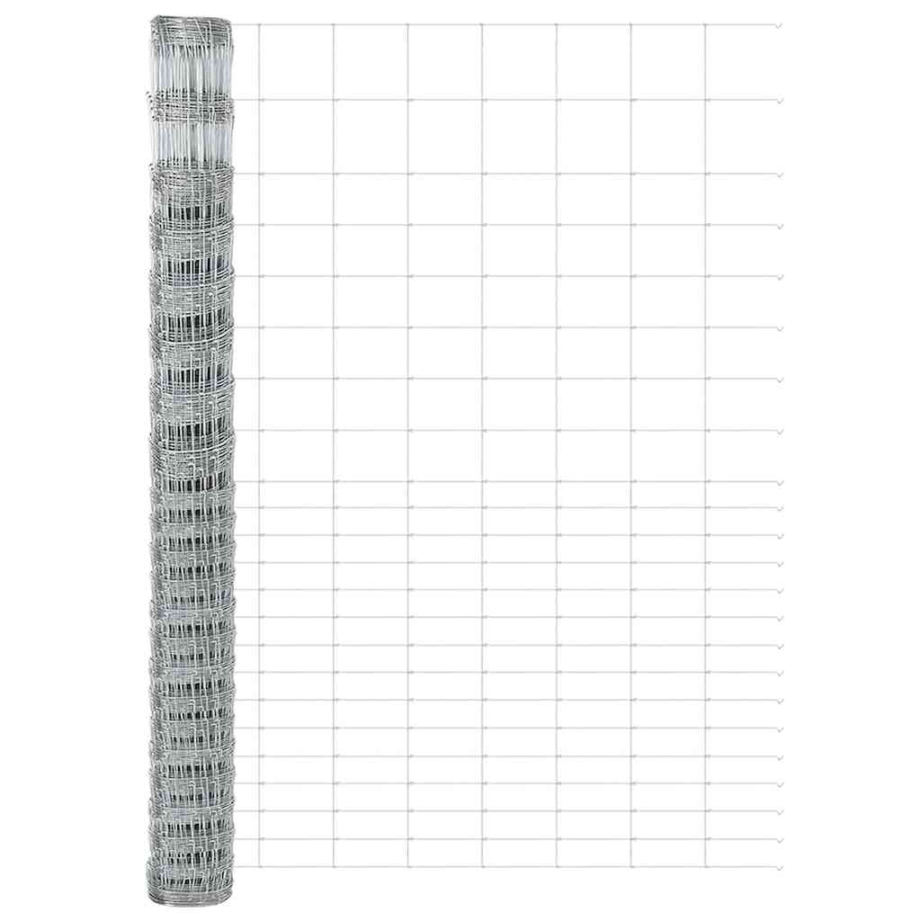 Hegesztett Drótháló Beton Alappal 25 x 1,6 m Horganyzott Acél