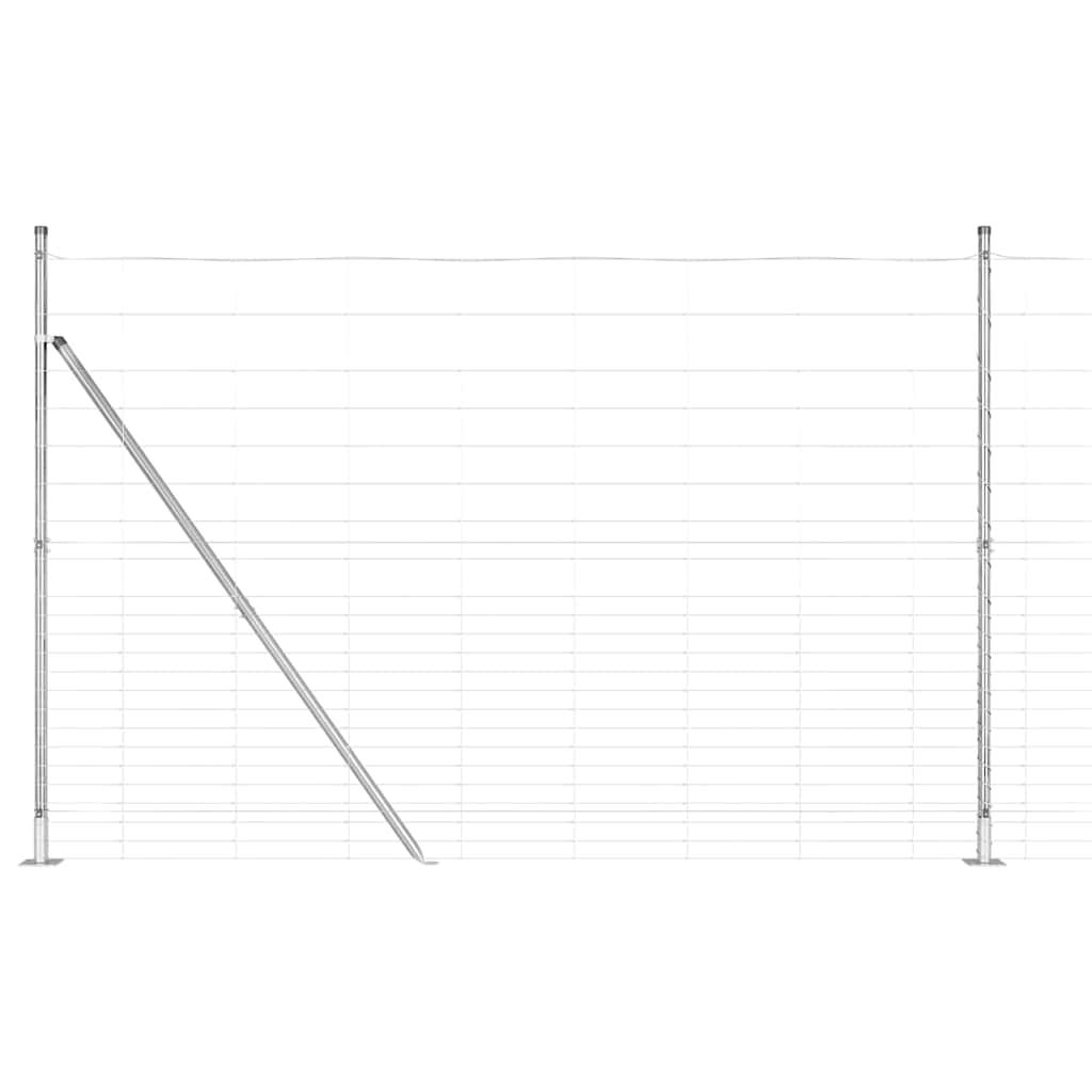Hegesztett Drótháló Beton Alappal 25 x 1,6 m Horganyzott Acél