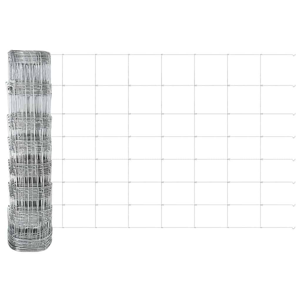Hegesztett Drótháló Beton Alappal 50 x 0,8 m Horganyzott Acél