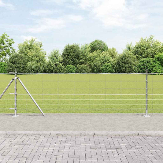 Hegesztett Drótháló Beton Alappal 50 x 0,8 m Horganyzott Acél