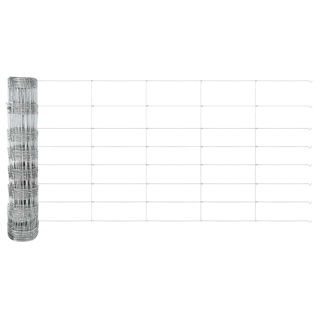 Hegesztett Drótháló Beton Alappal 50 x 0,8 m Horganyzott Acél