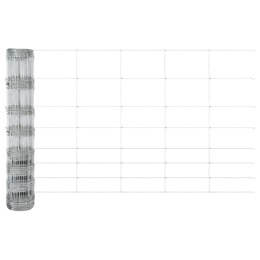 Hegesztett Drótháló Beton Alappal 50 x 1 m Horganyzott Acél