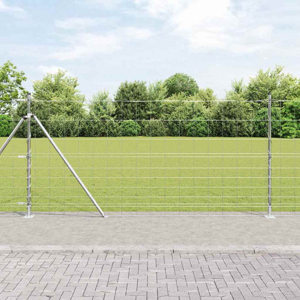 Hegesztett Drótháló Beton Alappal 50 x 1,2 m Horganyzott Acél