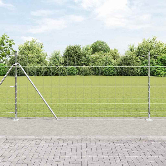 Hegesztett Drótháló Beton Alappal 50 x 1,2 m Horganyzott Acél