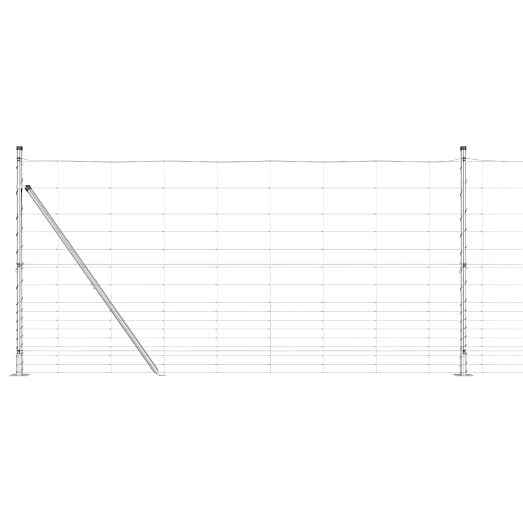 Hegesztett Drótháló Beton Alappal 50 x 1,2 m Horganyzott Acél