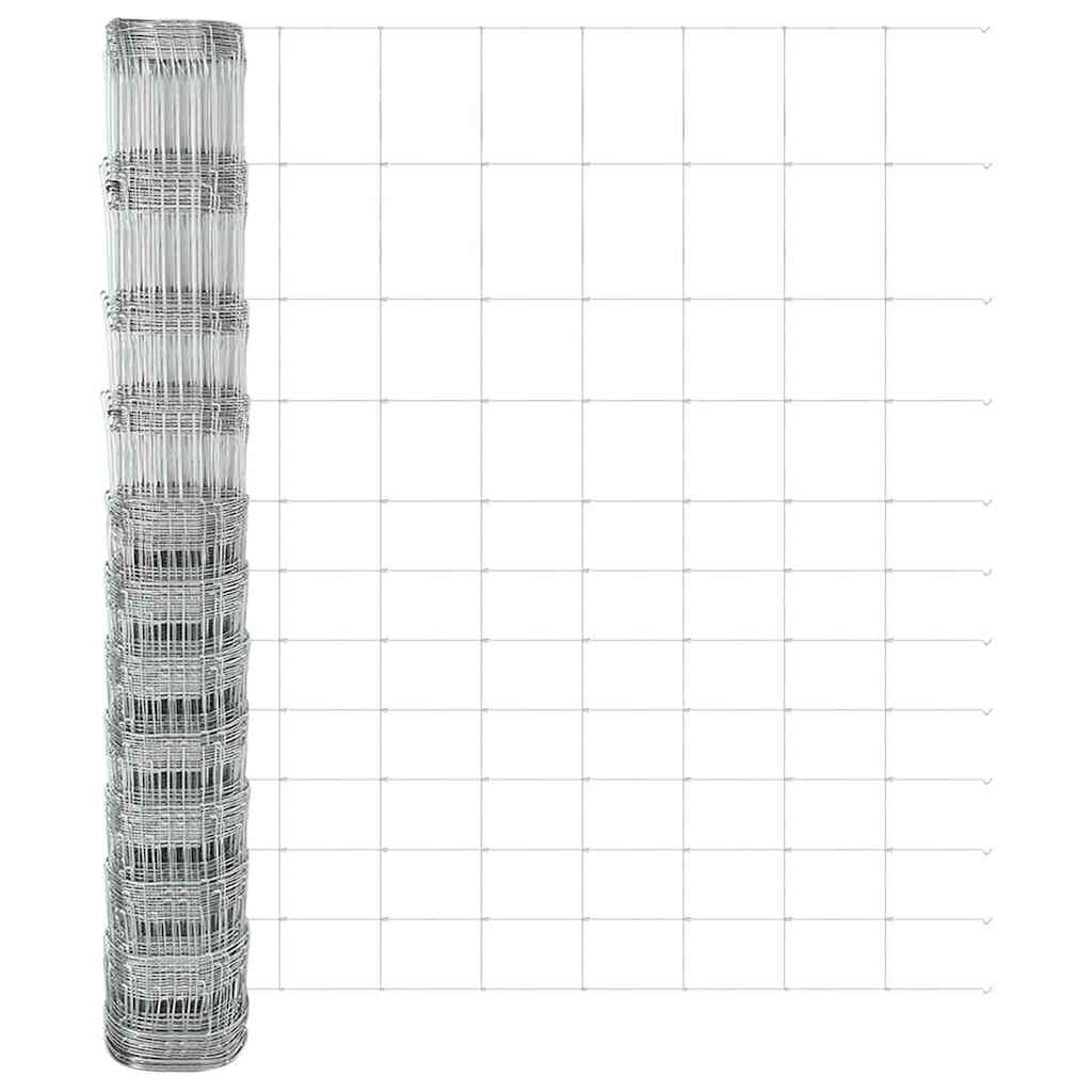 Hegesztett Drótháló Beton Alappal 50 x 1,4 m Horganyzott Acél