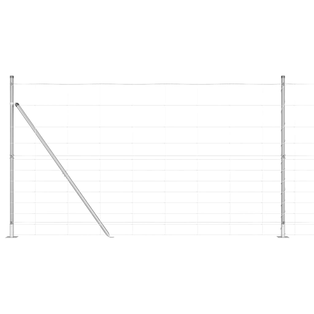 Hegesztett Drótháló Beton Alappal 50 x 1,4 m Horganyzott Acél