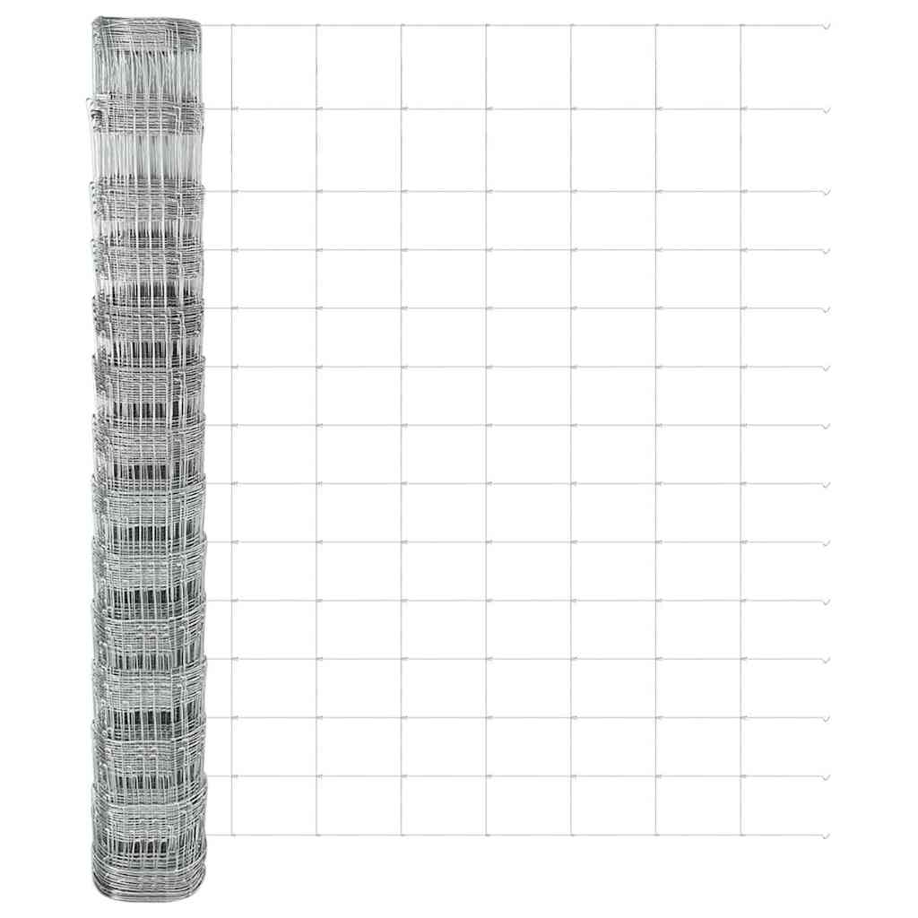 Hegesztett Drótháló Beton Alappal 50 x 1,4 m Horganyzott Acél