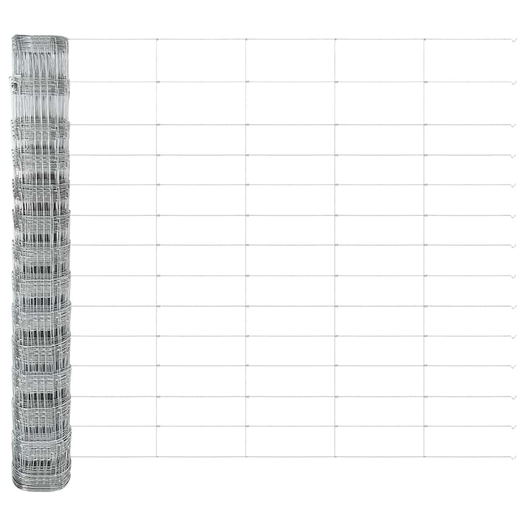 Hegesztett Drótháló Beton Alappal 50 x 1,4 m Horganyzott Acél