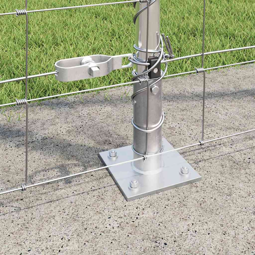 Hegesztett Drótháló Beton Alappal 50 x 1,5 m Horganyzott Acél