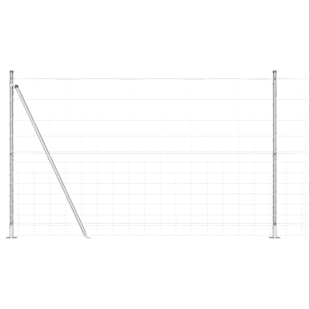 Hegesztett Drótháló Beton Alappal 50 x 1,5 m Horganyzott Acél