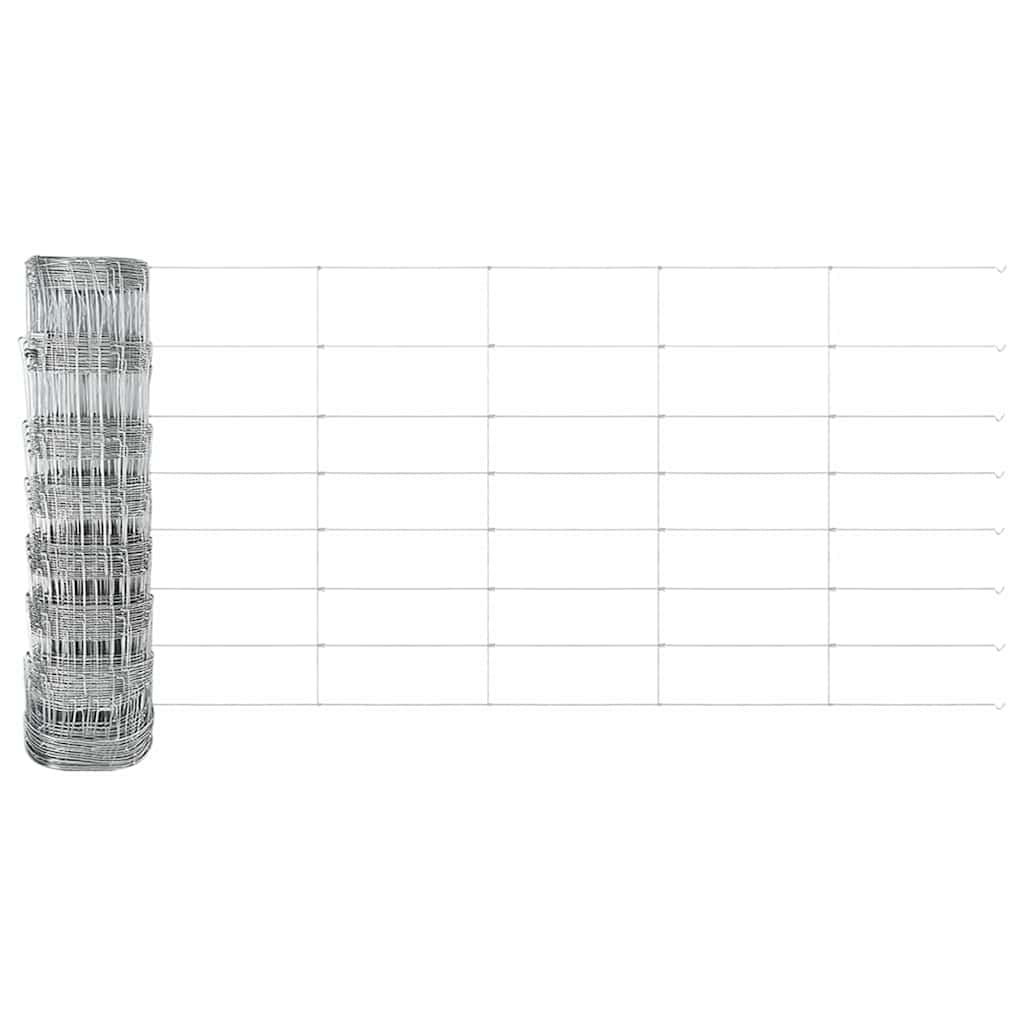 Hegesztett Drótháló Beton Alappal 100 x 0,8 m Horganyzott Acél