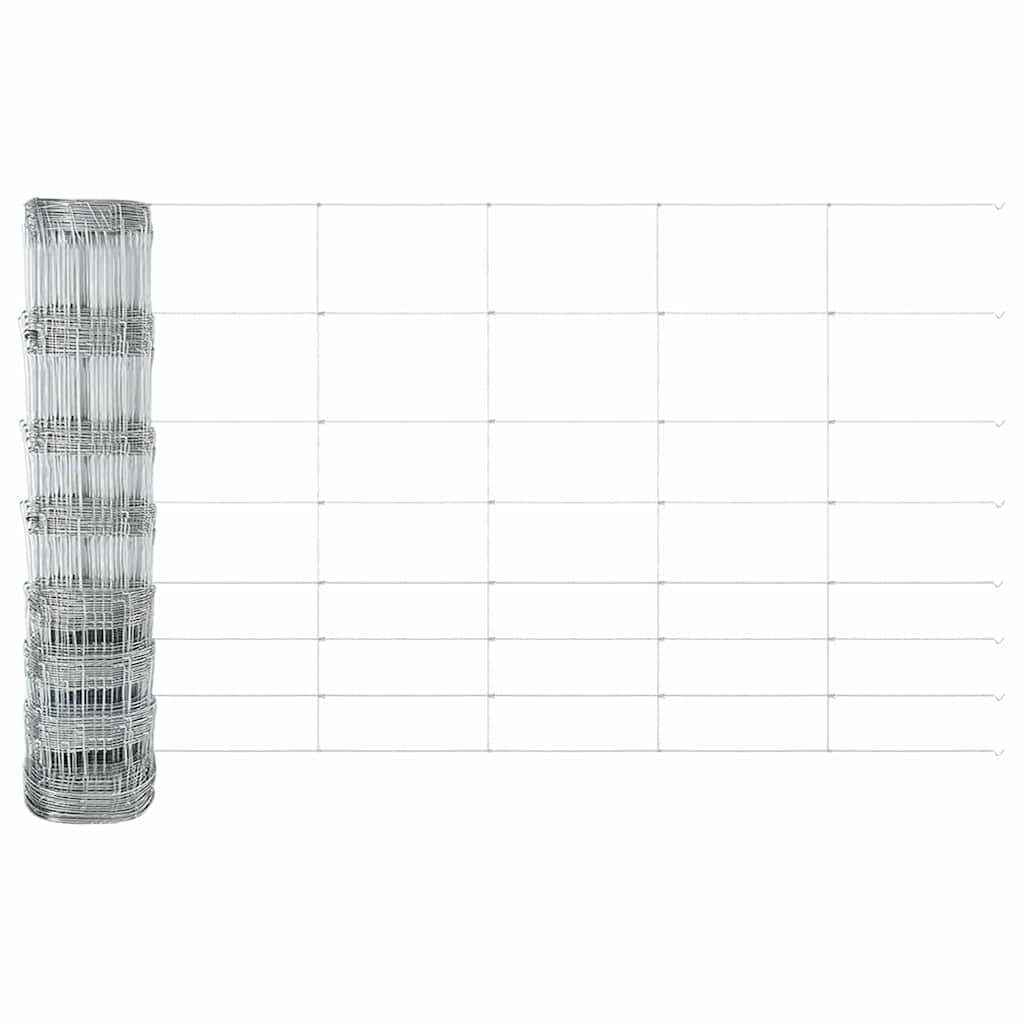 Hegesztett Drótháló Beton Alappal 100 x 1 m Horganyzott Acél