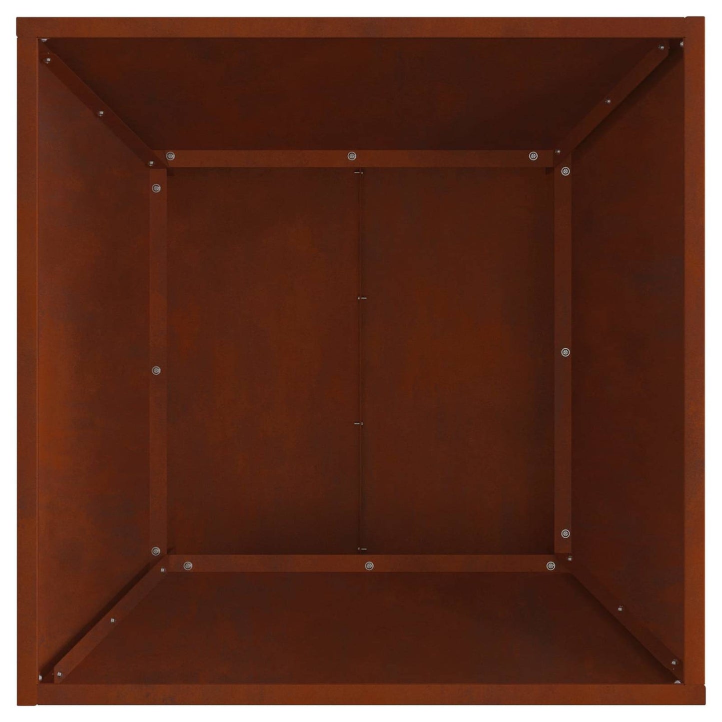 Tűzgyújtó tál Rozsdás 60 x 60 x 35 cm Időjárásálló acél