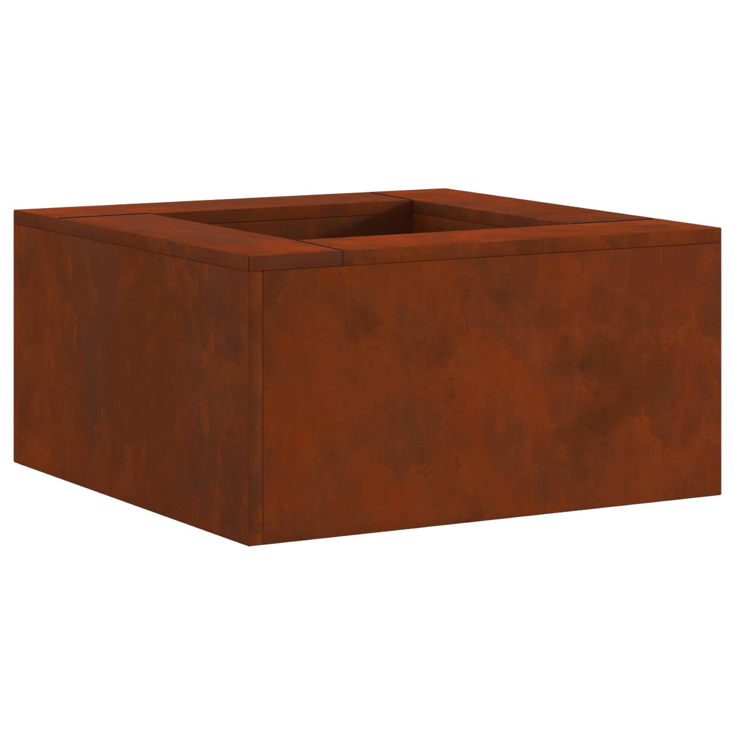 Tűzgyújtó Rozsdás 60 x 60 x 30 cm Időjárásálló acél