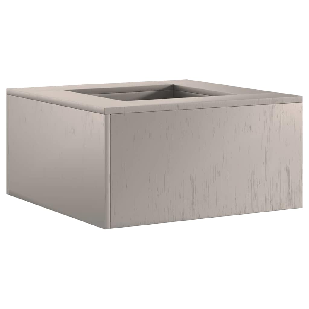 Tűzgyújtó Rozsdás 60 x 60 x 30 cm Időjárásálló acél