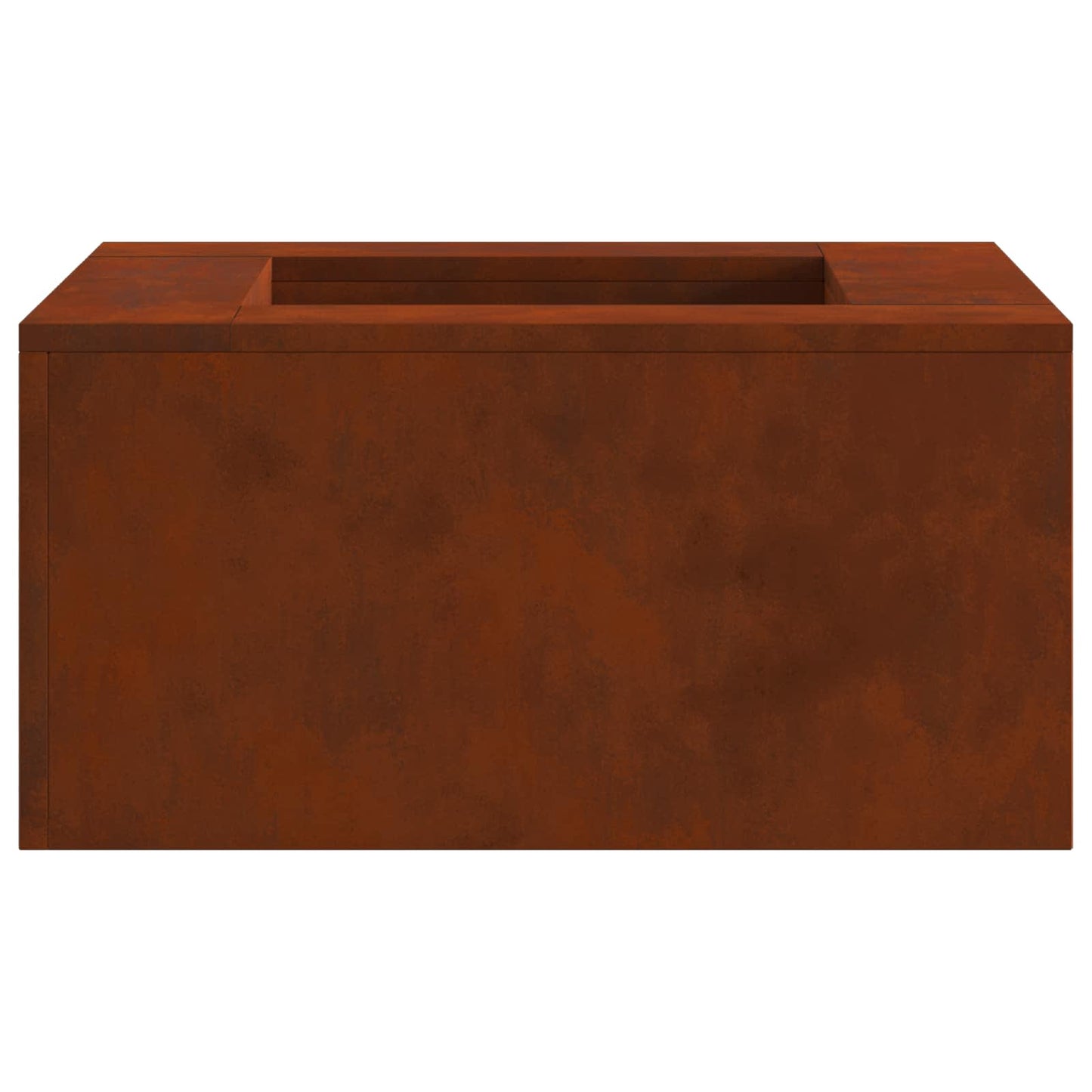 Tűzgyújtó Rozsdás 60 x 60 x 30 cm Időjárásálló acél