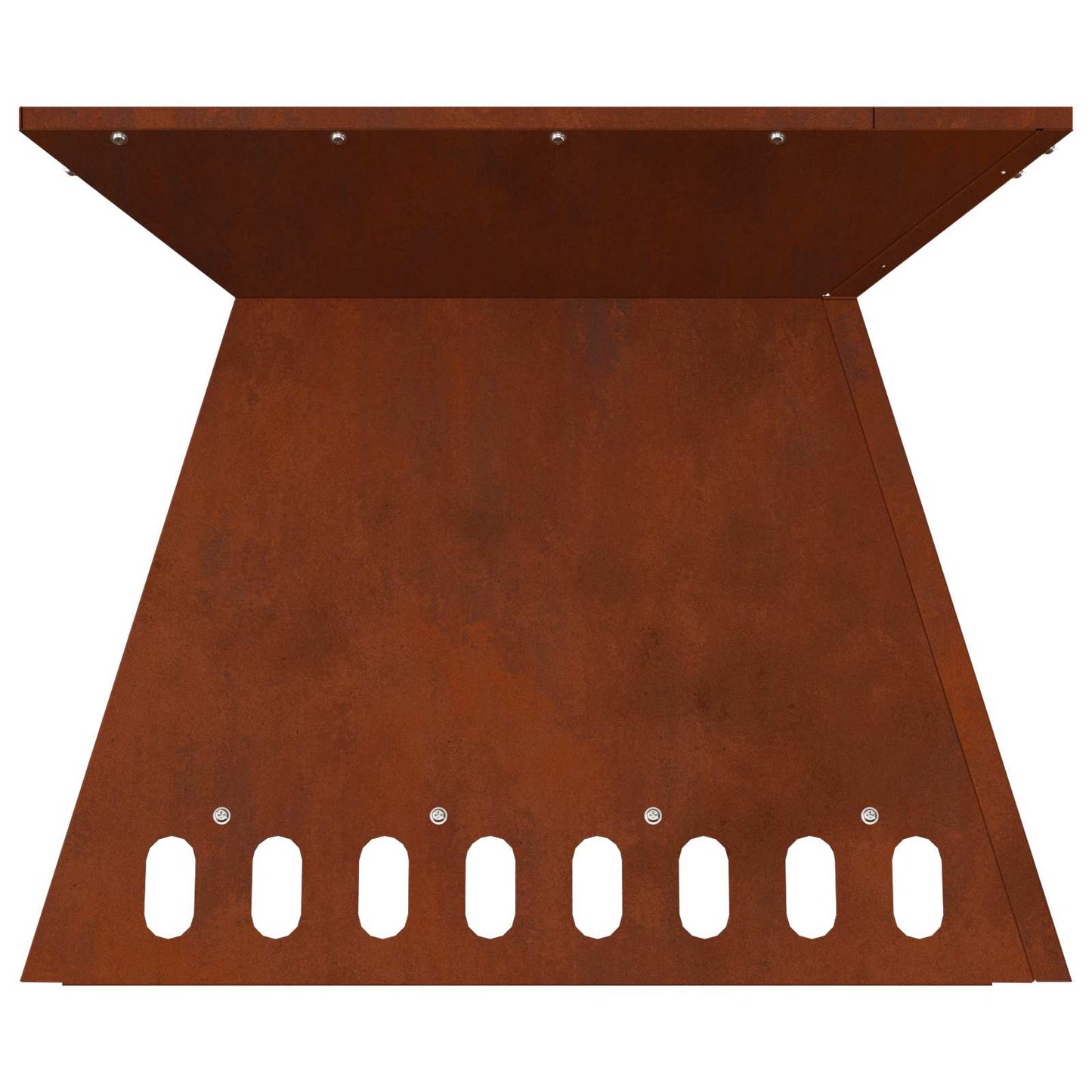 Tűzgyújtó tál Rozsdás 48 x 48 x 40 cm Időjárásálló acél