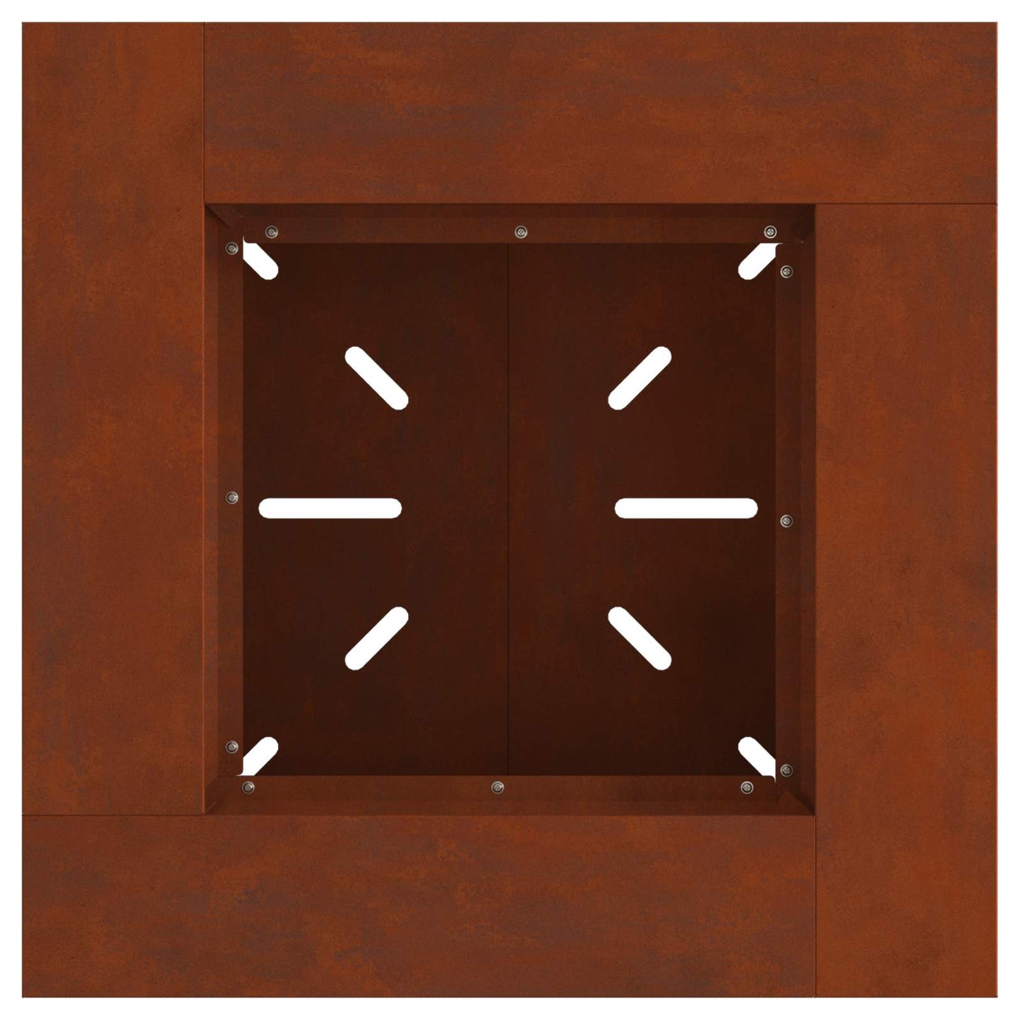 Tűzgyújtó tál Rozsdás 60 x 60 x 50 cm Időjárásálló acél