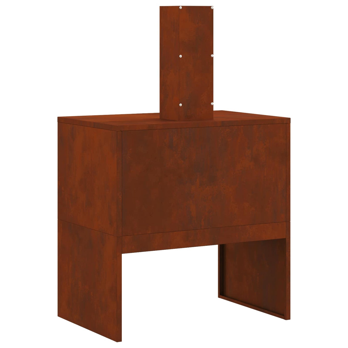 Tűzrakó Rozsdás 60 x 40 x 96 cm Időjárásálló acél