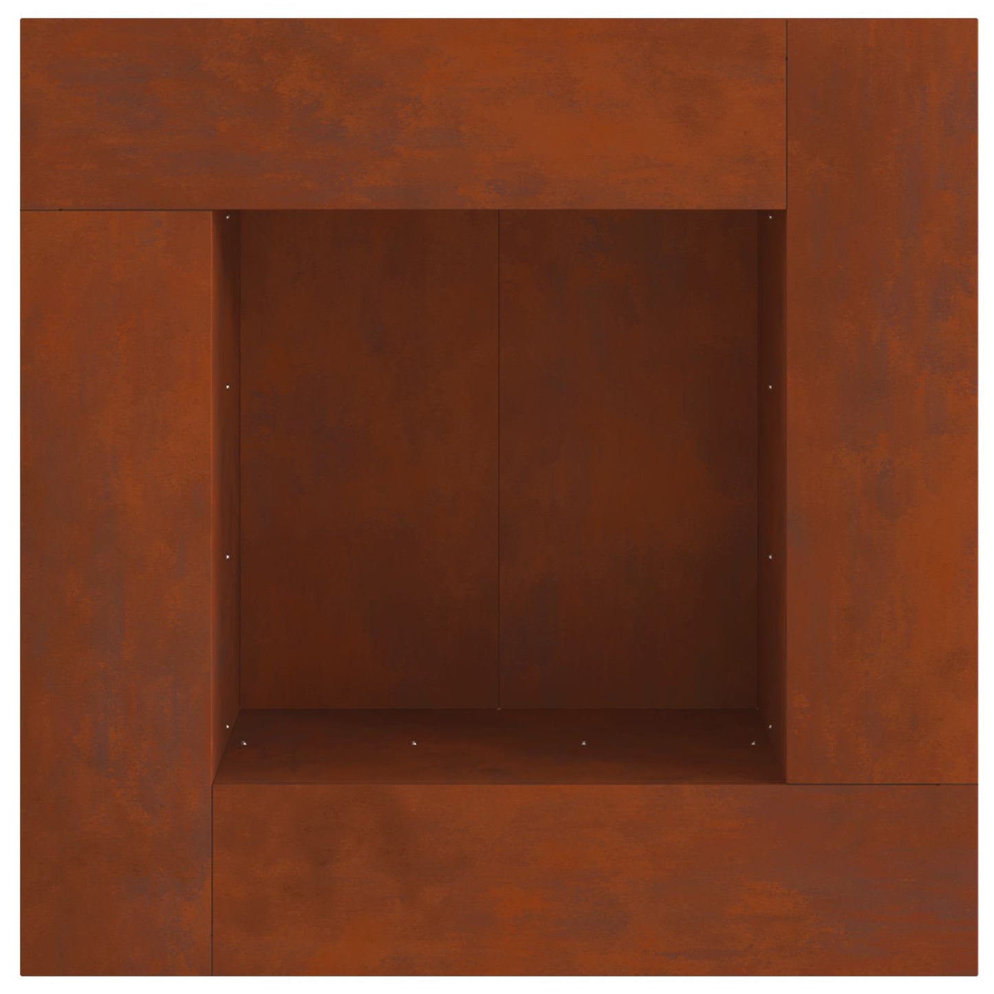 Tűzgyújtó tál Rozsdás 80 x 80 x 40 cm Időjárásálló acél