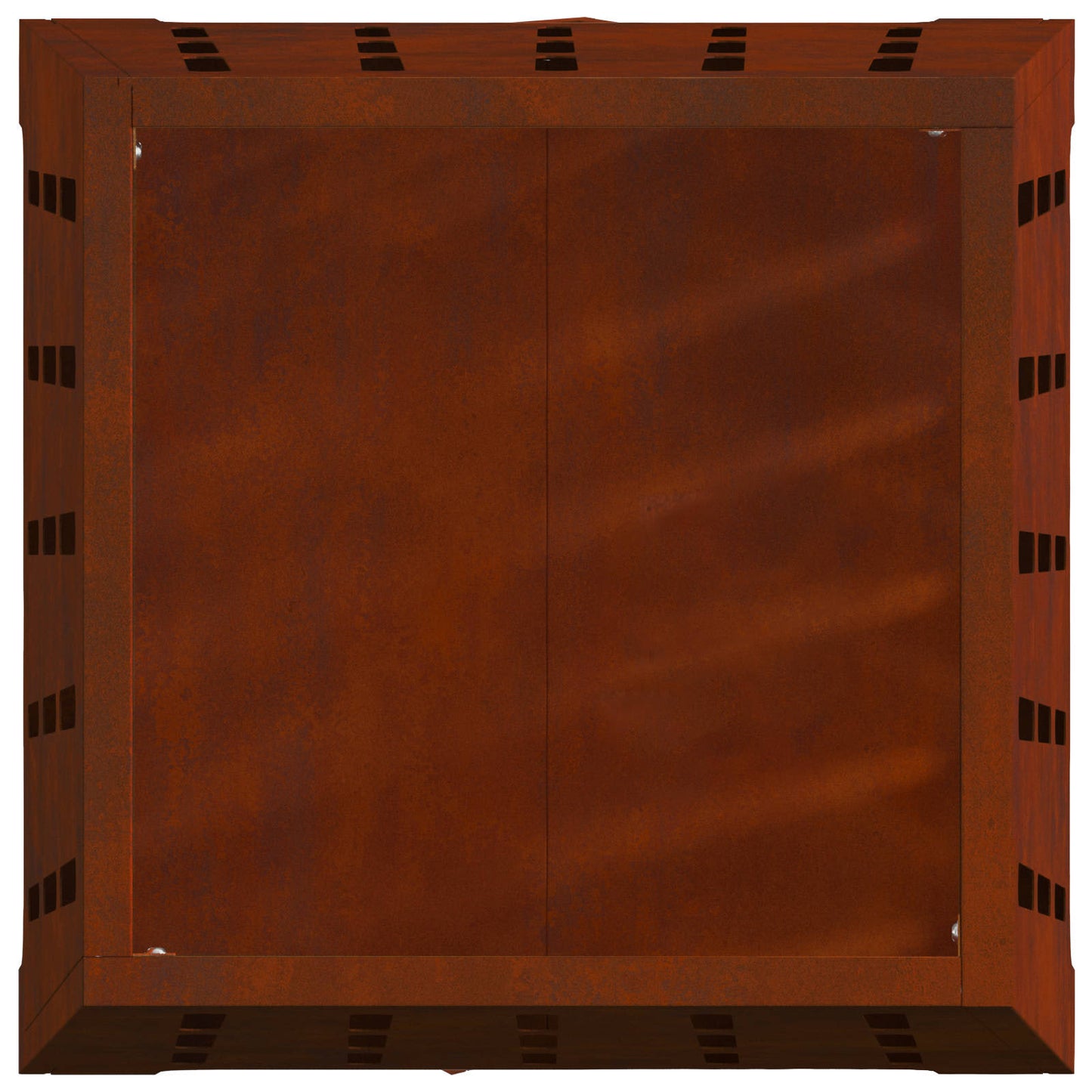 Tűzgyújtó tál Rozsdás 50 x 50 x 70 cm Időjárásálló acél