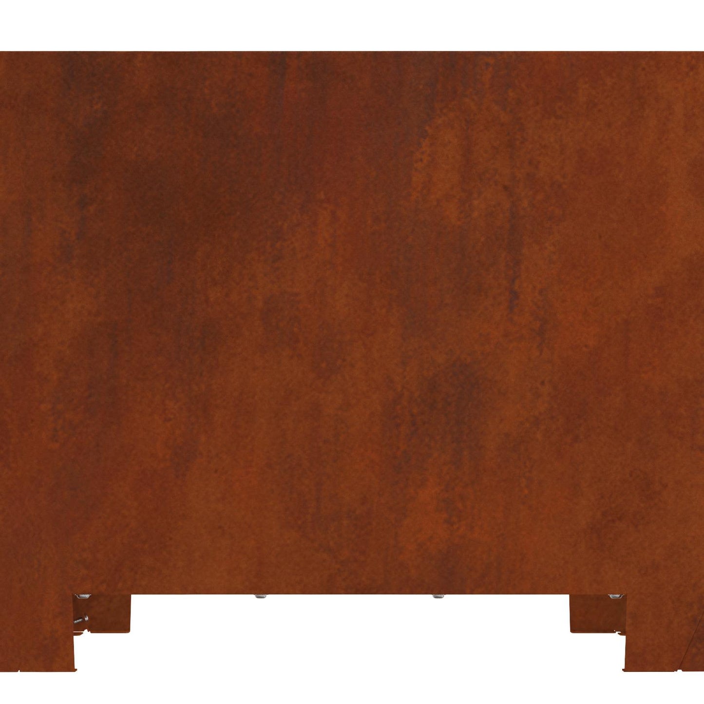 Tűzrakó Barna 60 x 60 x 30 cm Időjárásálló acél