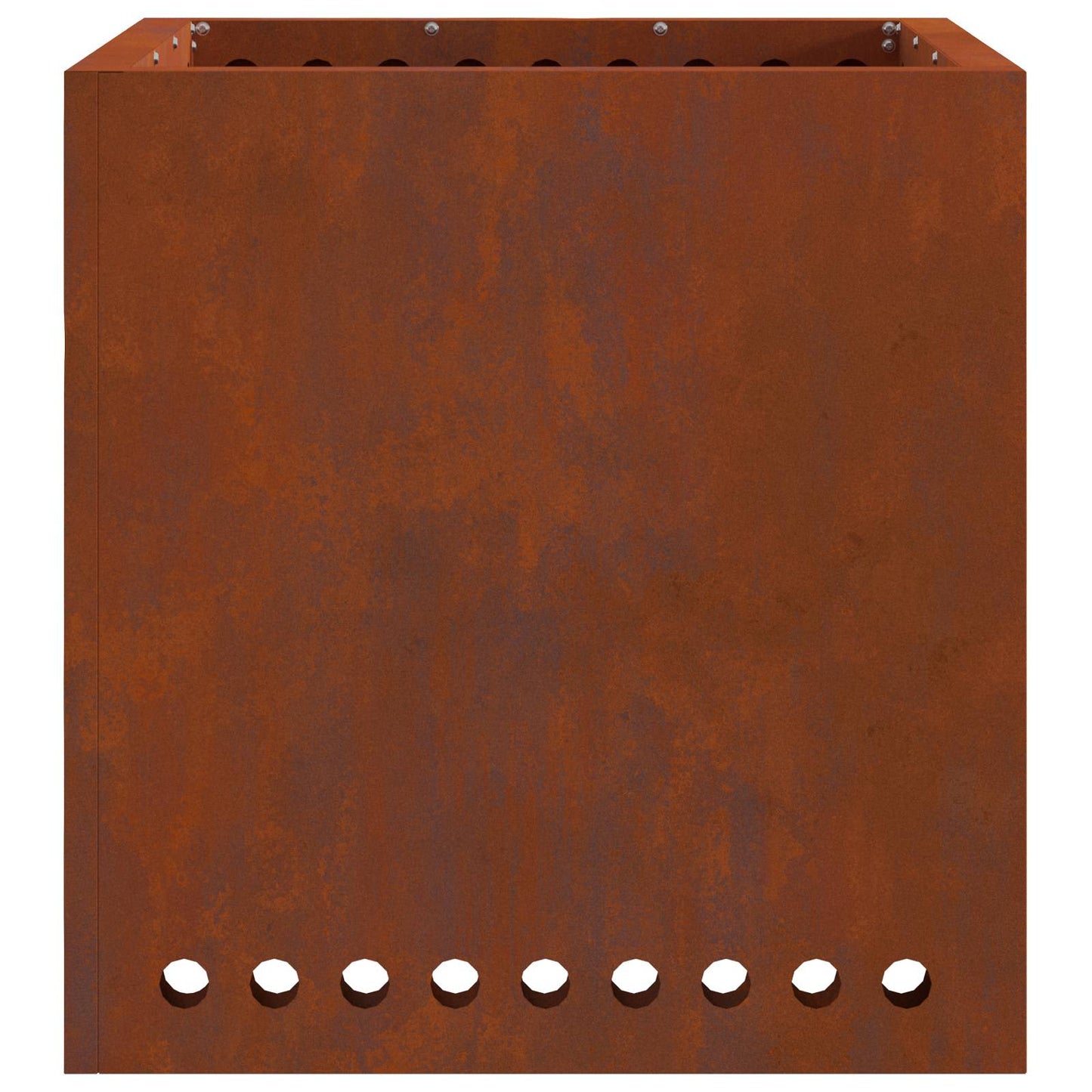 Füstmentes Tűzgyűrű Rozsdás 48 x 48 x 50 cm Időjárásálló acél