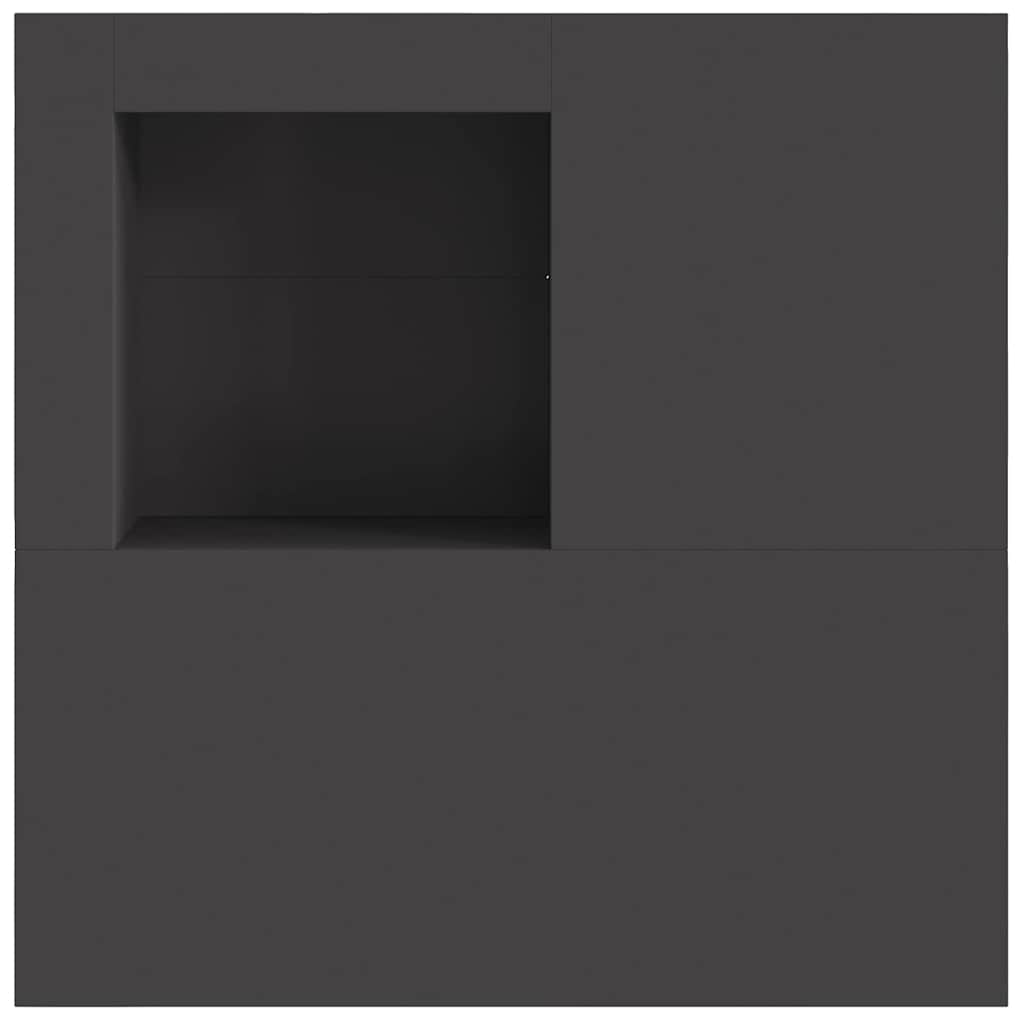 Tűzrakó Fekete 100 x 100 x 30 cm Időjárásálló acél