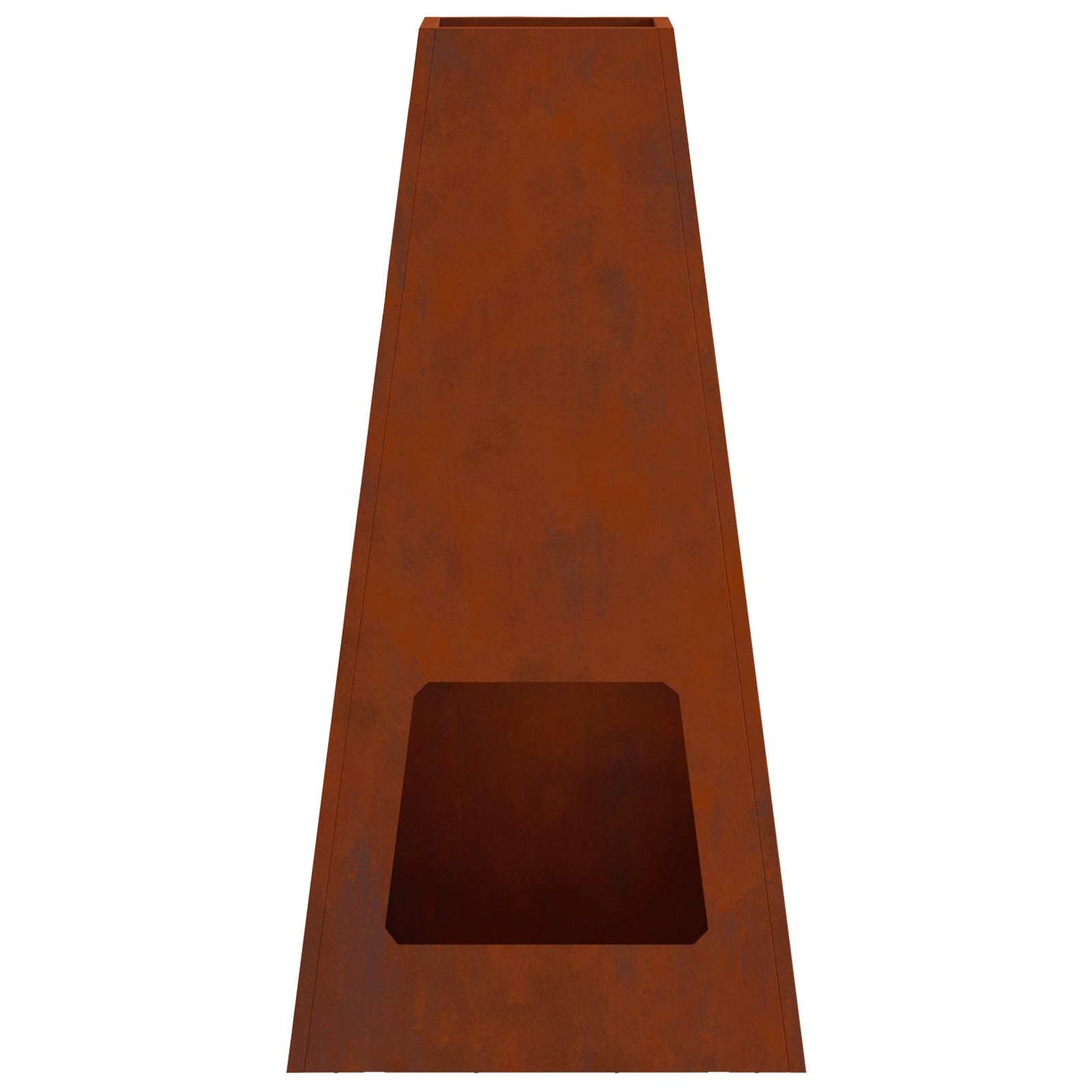 Tűzgyújtó tál Rozsdás 50 x 35 x 100 cm Időjárásálló acél