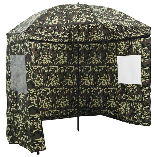 Horgászernyő Terepszínű 220 x 185 cm Oxford Poliészter