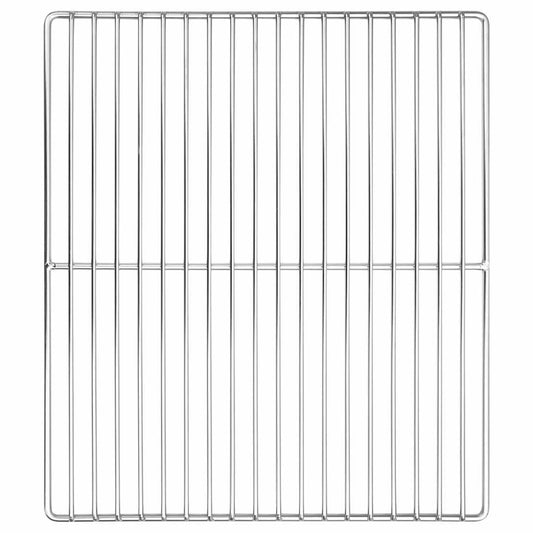 Grill rács 40 x 35 cm Rozsdamentes Acél Ezüst