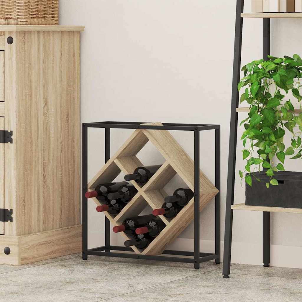 Borágas 16 palack Szerelt Fa Sonoma tölgy