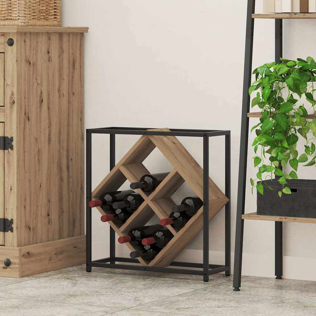 Borágas 16 palack Szerelt Fa Artisan tölgy