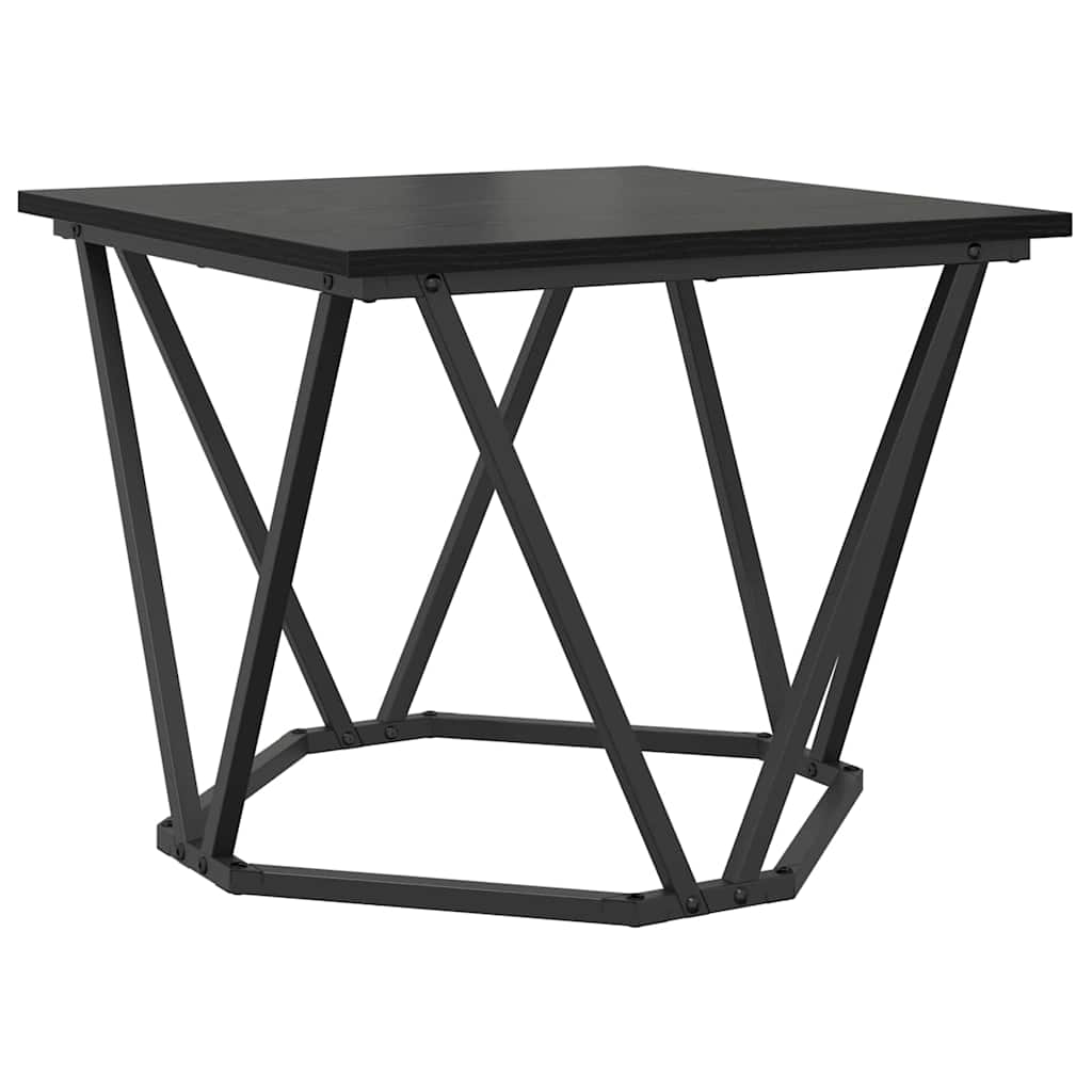Kisasztal készlet 2 pcs Musta tammi 50 x 50 x 40 cm