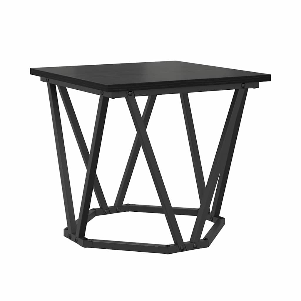 Kisasztal készlet 2 pcs Musta tammi 50 x 50 x 40 cm