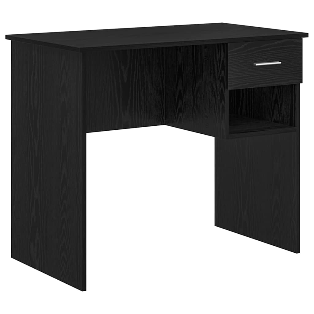 Asztal Fekete tölgy Szerelt Fa 90 x 49 x 75 cm