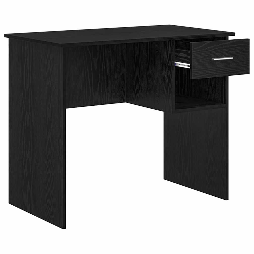 Asztal Fekete tölgy Szerelt Fa 90 x 49 x 75 cm