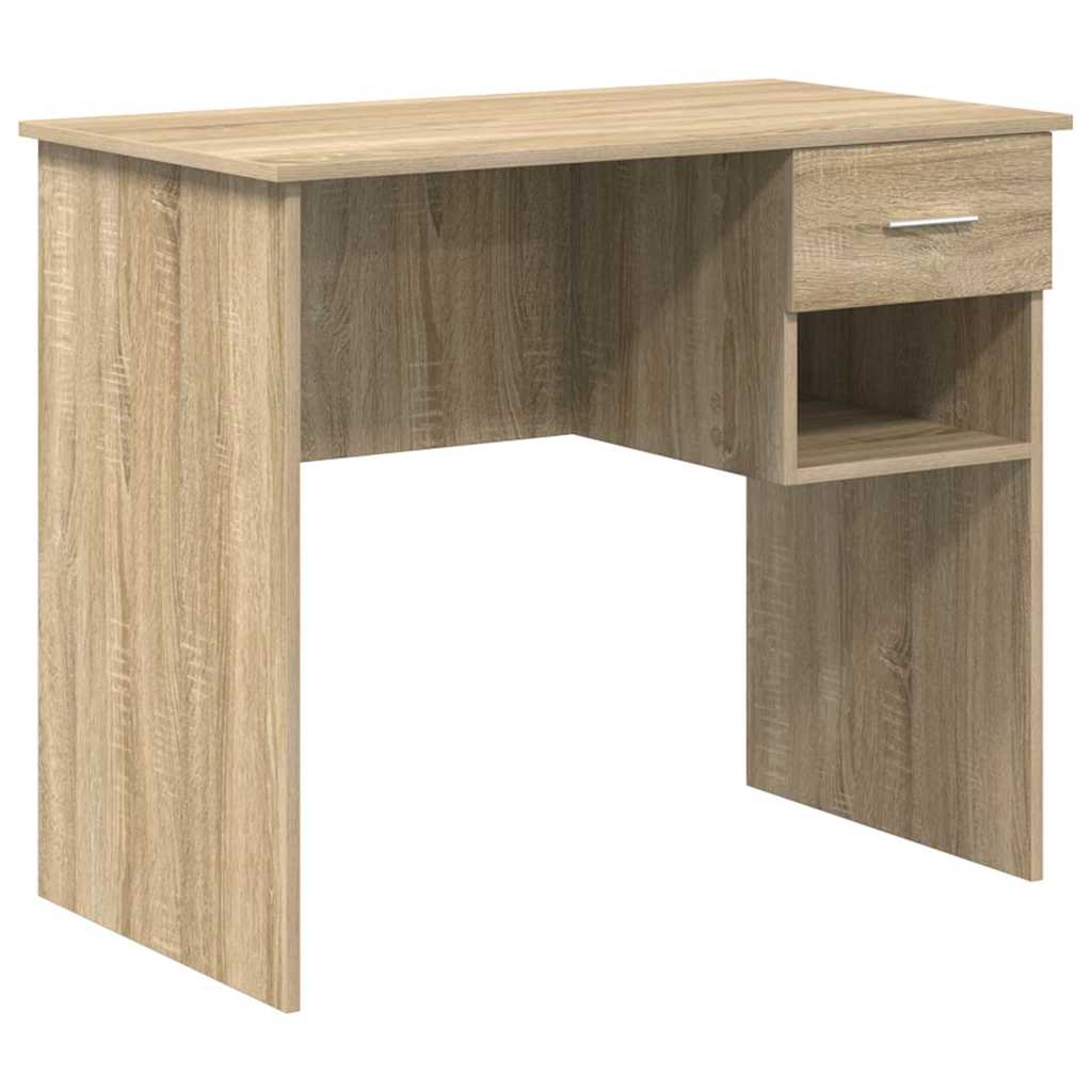 Asztal Sonoma tölgy Szerelt Fa 90 x 49 x 75 cm