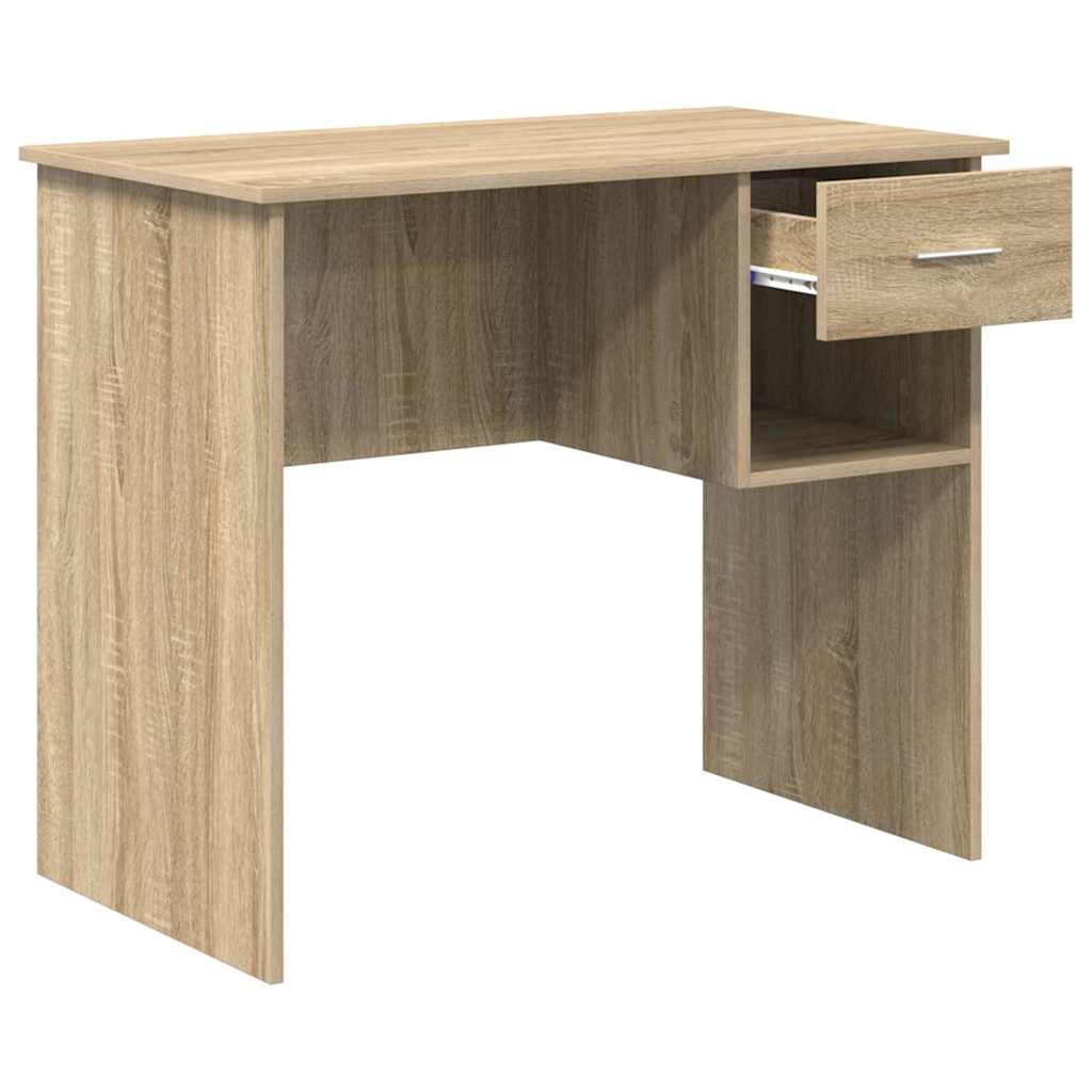 Asztal Sonoma tölgy Szerelt Fa 90 x 49 x 75 cm